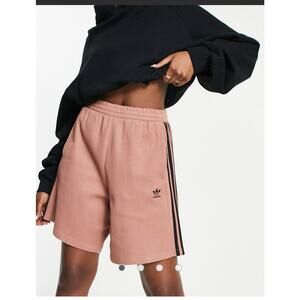Adidas Originals waffle three stripe shorts in clay strata New with tags!